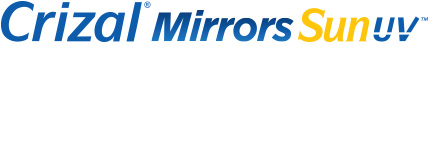 Crizal® Mirrors Sun UV™  Text Logo